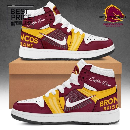 Brisbane Broncos Air Jordan Limited Edition Shoes