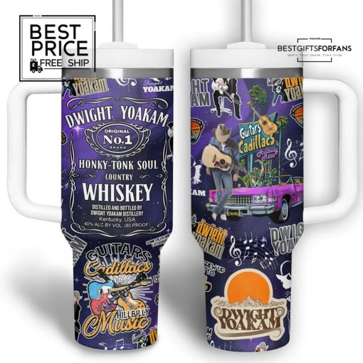 DWYK Yoakam 40oz Special Edition Stanley Tumbler