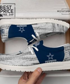 Dallas Cowboys Personalized Special Edition Hey Dude Shoes