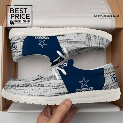 Dallas Cowboys Personalized Special Edition Hey Dude Shoes