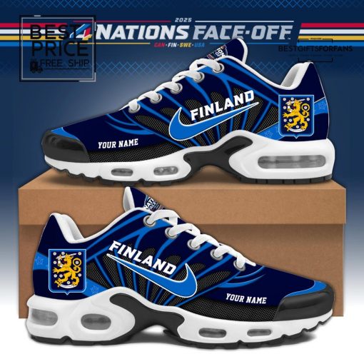 Finland NHL 4 Nations Air Max Limited Edition Shoes