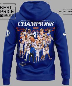 Florida Gators Mens Basketball SEC TOURNAMENT CHAMPIONS limited editon Hoodie