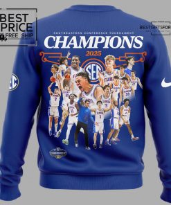 Florida Gators Mens Basketball SEC TOURNAMENT CHAMPIONS limited editon Sweatshirt 3