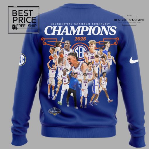 Florida Gators Men’s Basketball SEC TOURNAMENT CHAMPIONS Limited Edition Sweatshirt
