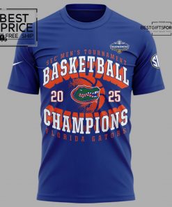 Florida Gators Men’s Basketball SEC TOURNAMENT CHAMPIONS Limited Edition T-shirt