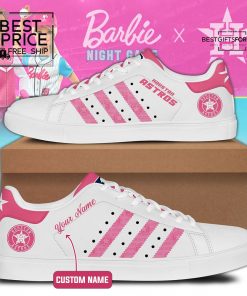 Houston Astros Pink Low Special Edition Stan Smith Shoes