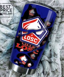Lille Olympique Sporting Club LOSC Custom Stanley Quencher Stainless Steel Tumbler