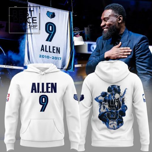 Memphis Grizzlies 2025 Allen 9 Special Edition Hoodie