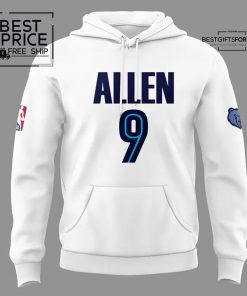 Memphis Grizzlies 2025 Allen 9 Special Edition Hoodie