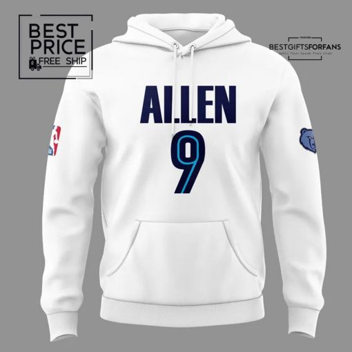 Memphis Grizzlies 2025 Allen 9 Special Edition Hoodie