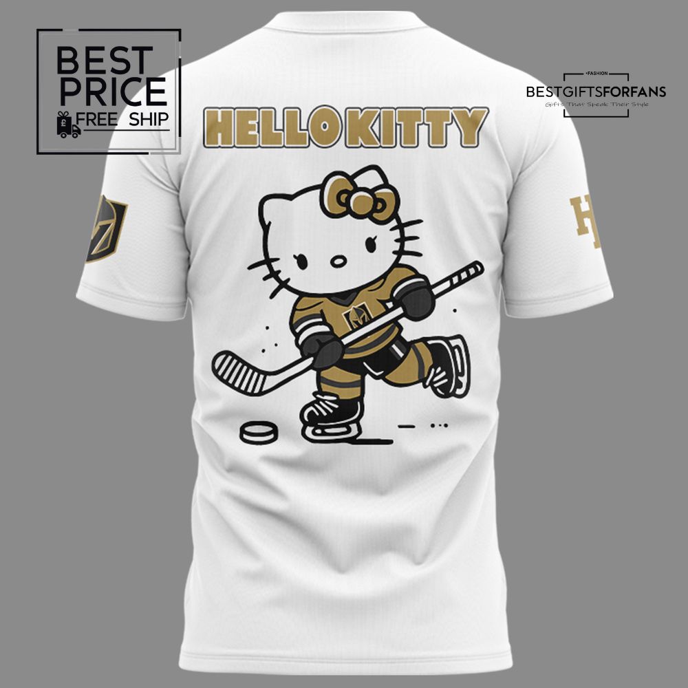 New Vegas Golden Knights x Hello Kitty Special Edition T-shirt 2025 New Vegas Golden Knights x Hello Kitty Special Edition T-shirt 2025