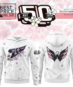 New Washington Capitals 50th Anniversary Special Edition Hoodie