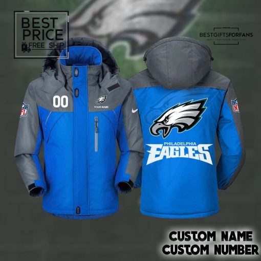 Philadelphia Eagles NFL Interchange Limited Edition Personalized Wind Breaker Jacket