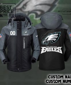 Philadelphia Eagles NFL Interchange Limited Edition Personalized Wind Breaker Jacket 4
