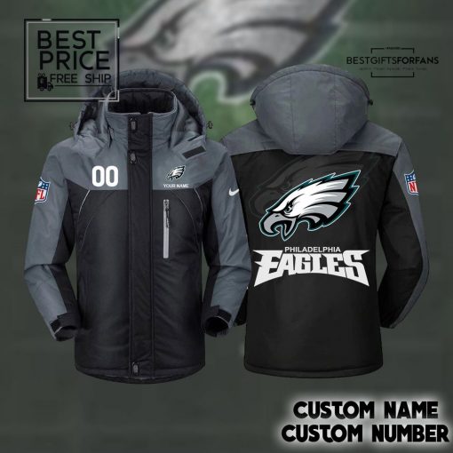 Philadelphia Eagles NFL Interchange Limited Edition Personalized Wind Breaker Jacket