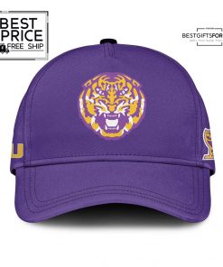Purple OVO x LSU Tigers Time To Shine FullSnap Varsity Baseball Jacket