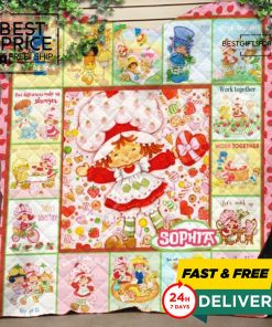 Strawberry Shortcake Quilt Limited Edition Blanket