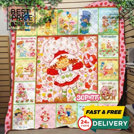 Strawberry Shortcake Quilt Limited Edition Blanket