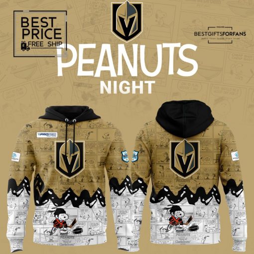 Vegas Golden Knights 75th Anniversary of Peanuts Limited Edition Hoodie
