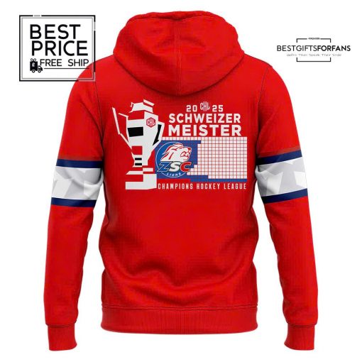 ZSC Lions CHL 2025 European Club Champions Special Edition Hoodie