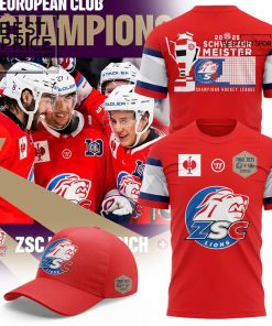 ZSC Lions CHL 2025 European Club Champions Special Edition T-shirt