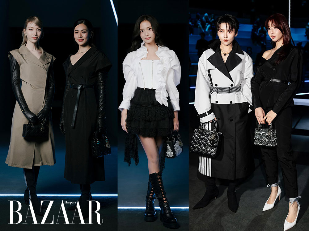 hoa hau thuy tien hoi ngo cung mingyu jisoo va dan sao tai show dien dior thu dong 2025
