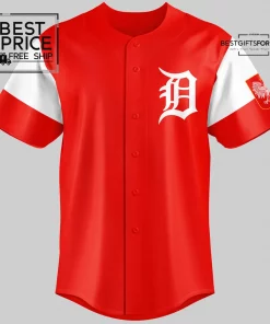 2025 Detroit Tigers Polish American Heritage Special Edition Baseball Jersey 3