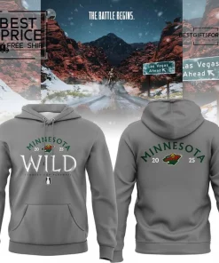 1 Minnesota Wild 2025 Stanley Cup Playoffs Limited Edition Hoodie