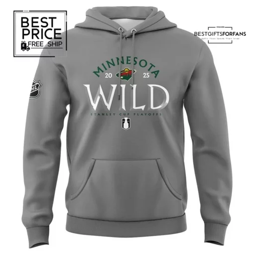 1 Minnesota Wild 2025 Stanley Cup Playoffs Limited Edition Hoodie