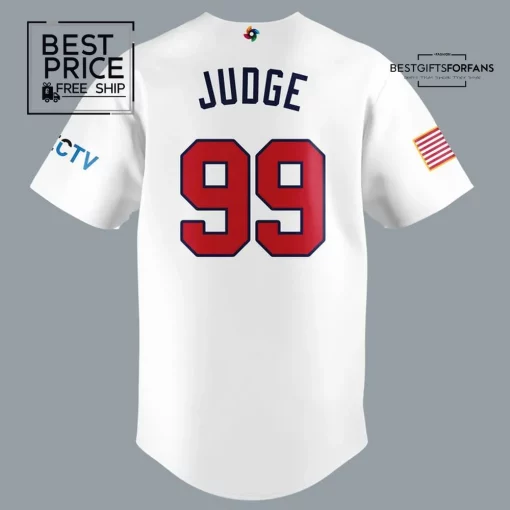 Aaron Judge 99 Limited Edition World Baseball Jersey