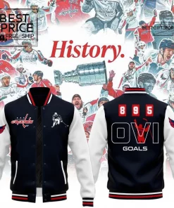 Alexander Ovechkin Special Edition Baseball Jacket