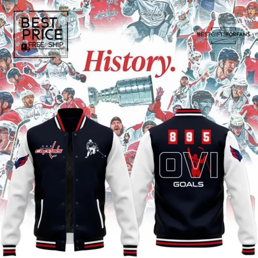 Alexander Ovechkin Special Edition Baseball Jacket