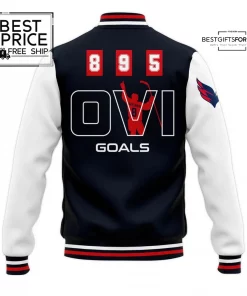 Alexander Ovechkin Special Edition Baseball Jacket 3