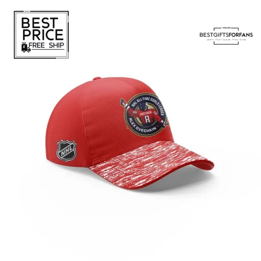 Alexander Ovechkin NHL All-Time Goals Leader Special Edition Cap