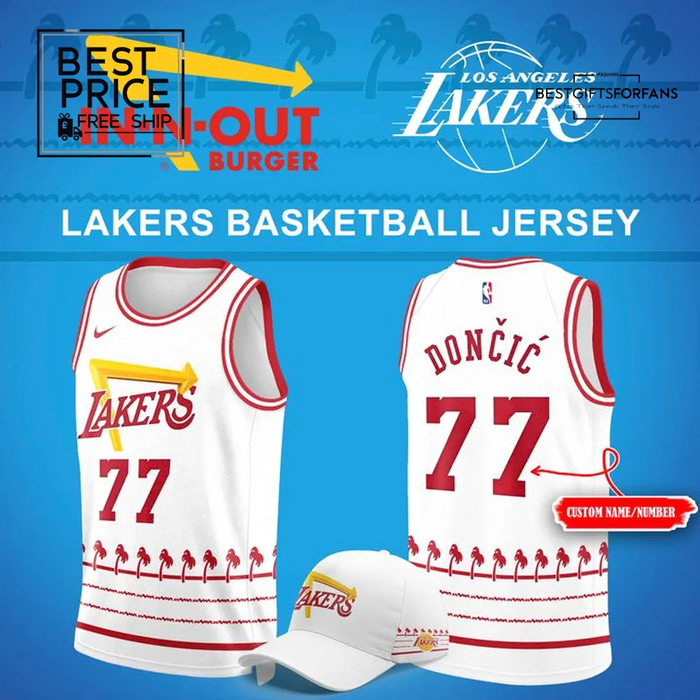 LA Lakers x In-N-Out Limited Edition Basketball Jersey LA Lakers x In-N-Out Limited Edition Basketball Jersey