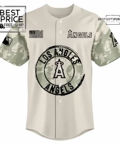 Angels 2025 Armed Forces Limited Edition Baseball Jersey 2