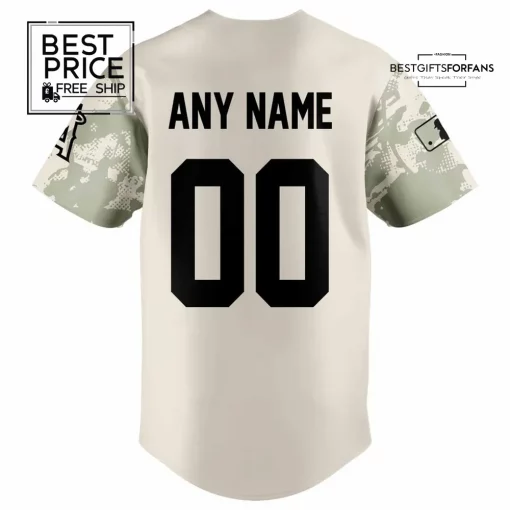 LA Angels Armed Forces Custom Camo Special Edition Baseball Jersey