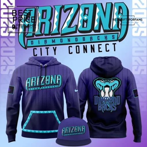 Arizona Diamondbacks City Connect Style Custom Limited Edition Hoodie