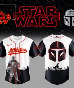 Athletics x Star Wars Mandalorian Night Special Edition Jersey