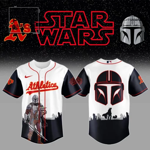 Athletics x Star Wars Mandalorian Night Special Edition Jersey
