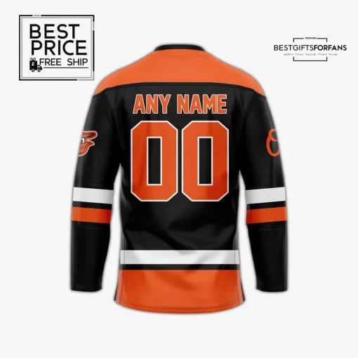 Baltimore Orioles Custom Crossover Limited Edition Hockey Jersey