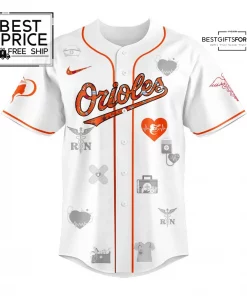 Baltimore Orioles Nurses Appreciation Custom Baseball Jersey