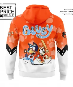 Baltimore Orioles x Bluey and Bingo Limited Edition Hoodie 3