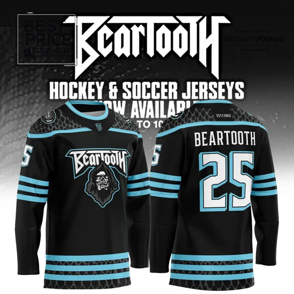 Beartooth 25 Limited Edition Hockey Jersey Beartooth 25 Limited Edition Hockey Jersey