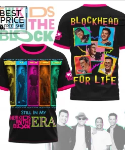 New Kids On The Block Still In My Era Blockhead Limited Edition T-Shirt