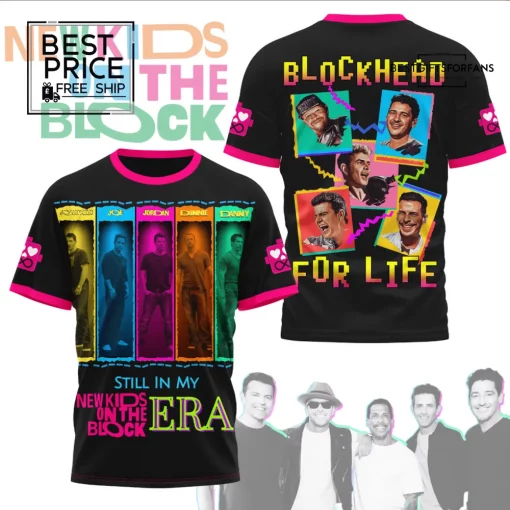 New Kids On The Block Still In My Era Blockhead Limited Edition T-Shirt