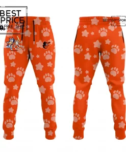 Bluey and Bingo x Baltimore Orioles Special Edition Baseball Jersey 4
