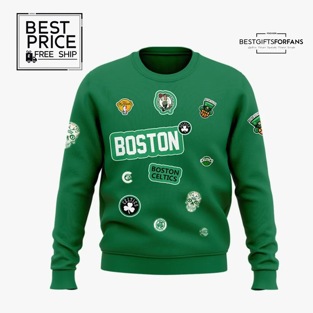 Boston Celtics Caveman on Causeway Limited Edition Sweatshirt Boston Celtics Caveman on Causeway Limited Edition Sweatshirt