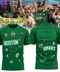 Boston Celtics Caveman on Causeway Limited Edition T-Shirt