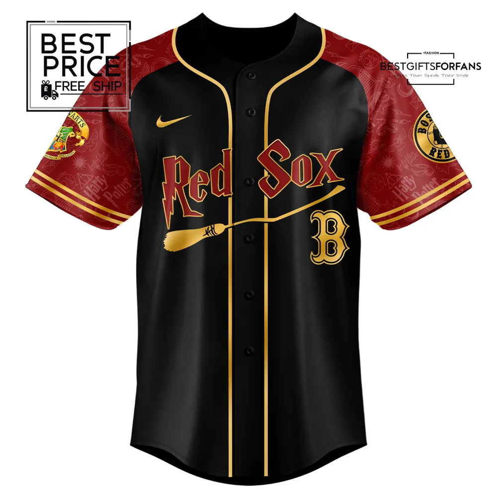 Boston Red Sox MLB x Harry Potter Limited Edition Baseball Jersey Boston Red Sox MLB x Harry Potter Limited Edition Baseball Jersey